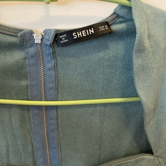 SHEIN suede bodycon dress - Picture 2 of 4